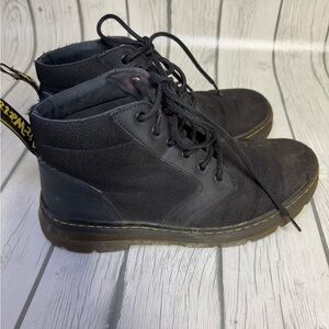 Doc Martens Bonny Black Leather Boots Women’s Size 9 Men’s Size 8